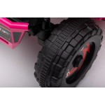 Elektrická Štvorkolka XMX630T - Ružová s prívesom